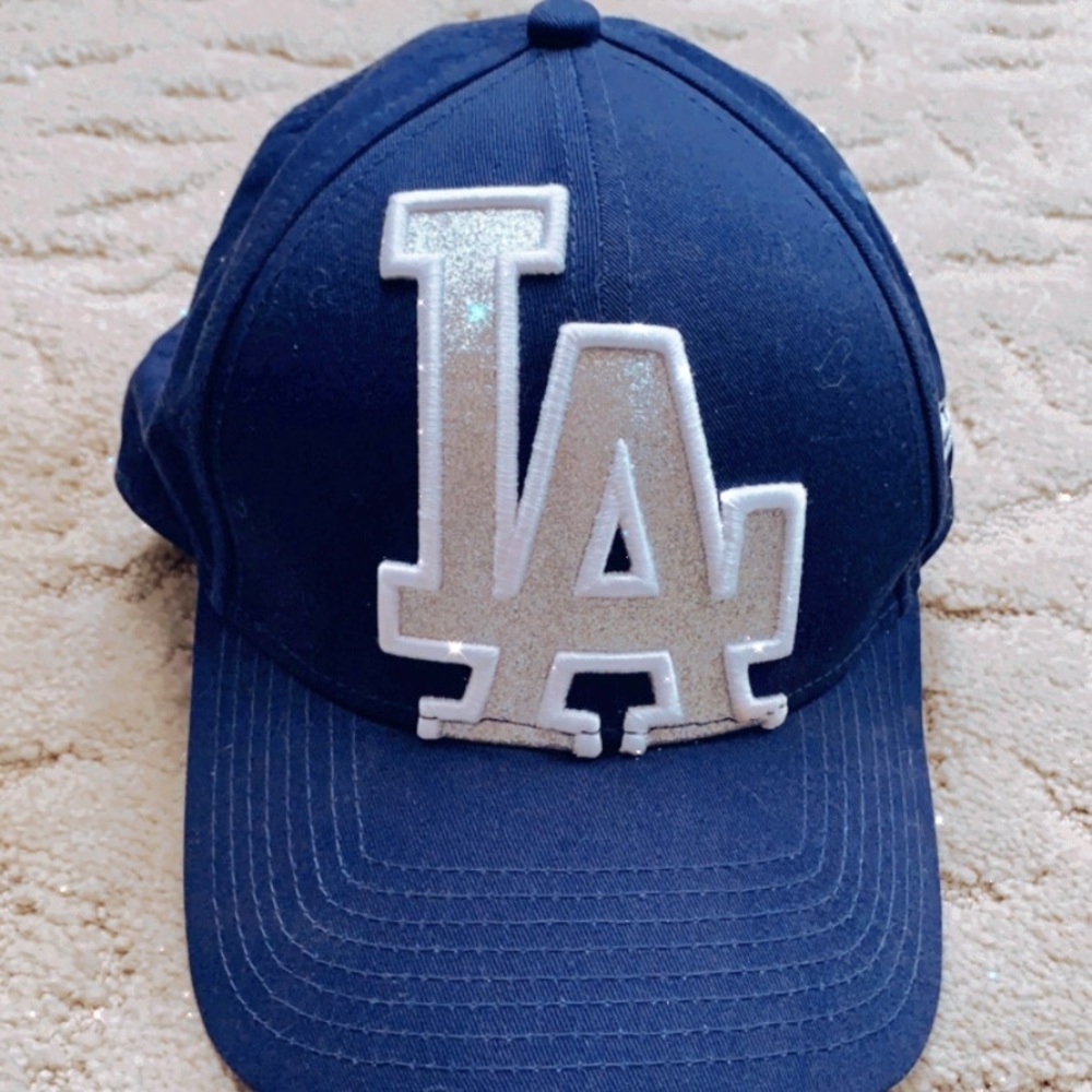 Women’s glitter LA DODGER hat